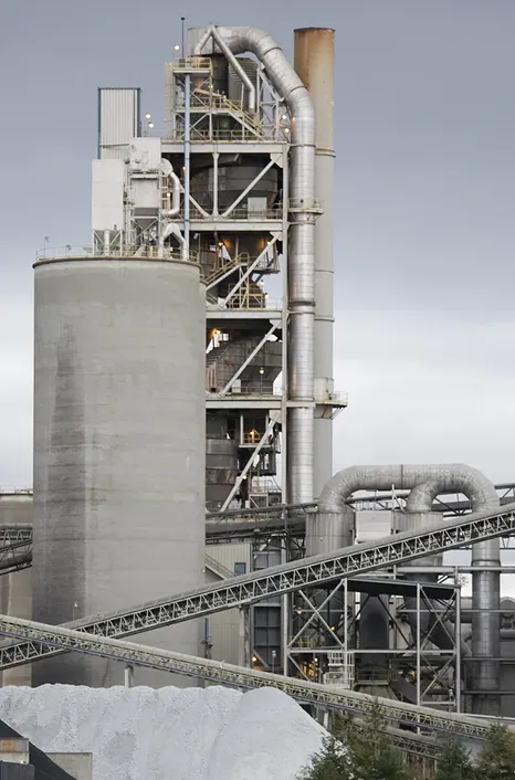 Incline Screw Conveyor – Cement Industry
